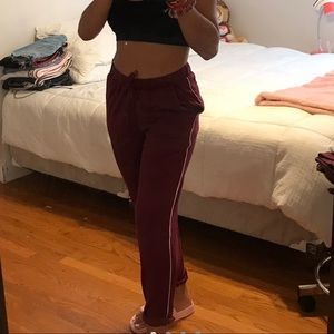 Maroon Joggers